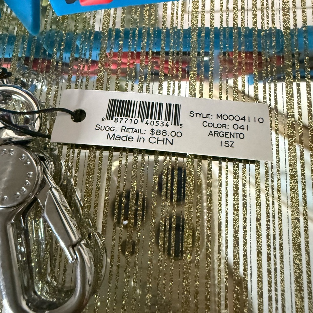 Marc By Marc Jacobs Keychain or Bag Tag - New with Tags - Picture 3 of 3